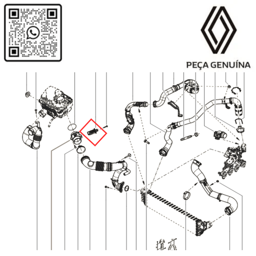 RN 226800 SENSOR MAF MASTER 2.3 16V M9T  226800472R -4-
